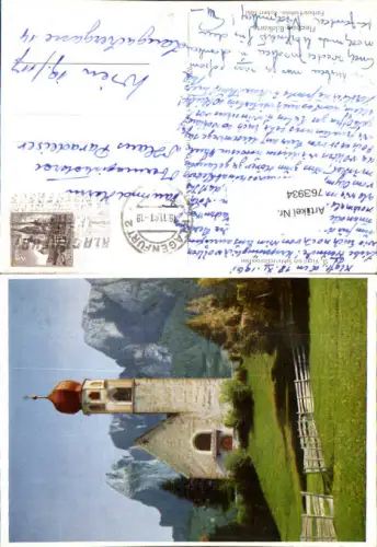 763934 St. Vigil am Schlern Provinz Bozen Italy Trentino Flechsig Bildkarte