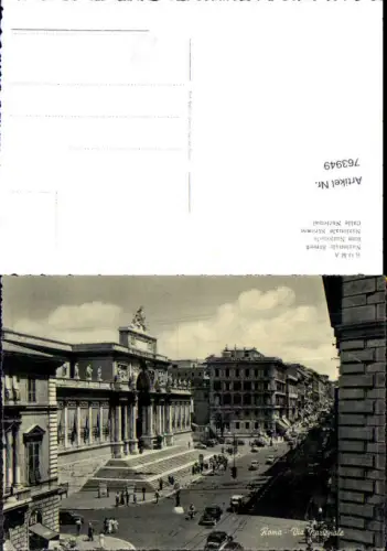 763949 Roma Via Nazionale Rom Hauptstadt Italy
