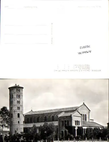 763912 Ravenna, Basilica di S. Apollinare in Classe Provinz Ravenna Italy