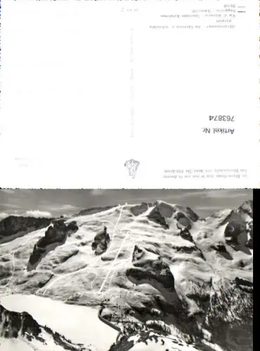 763874 Marmolada Ski Abfahrten Skilift Provinz Belluno Italy