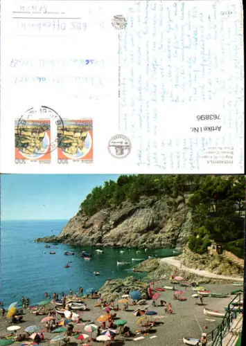 763895 Bonassola Provinz La Spezia Italy Strandleben