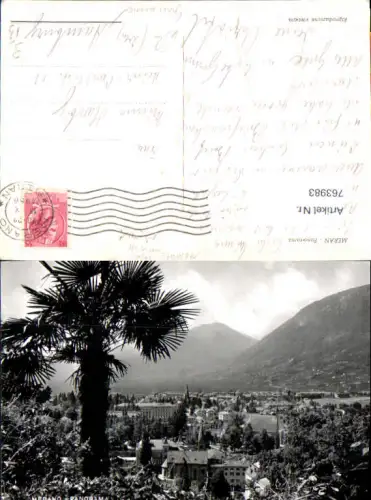 763983 Meran Panorama Provinz Bozen - Südtirol Italy
