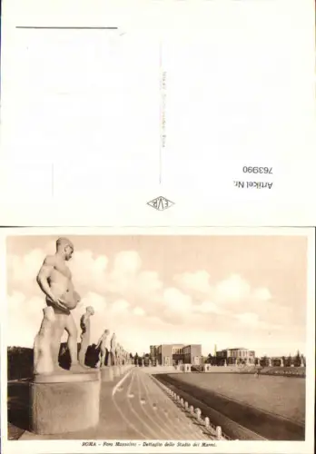 763990 Rom Foro Mussolini Stadio dei Marmi Roma Italy