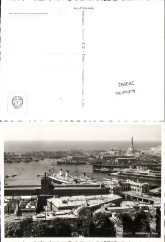 763992 Genova Porto Città Metropolitana di Genova Italy