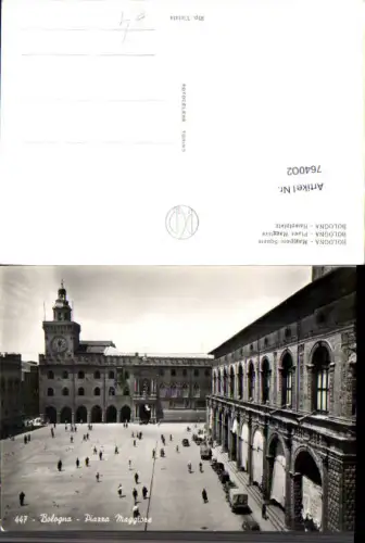 764002 Bologna, Piazza Maggiore Città metropolitana di Bologna Italy