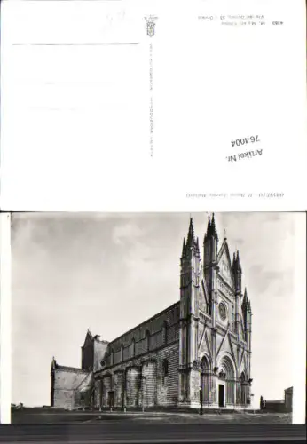 764004 Orvieto Il Duomo (Lorenzo Maitani) Provinz Terni Italy
