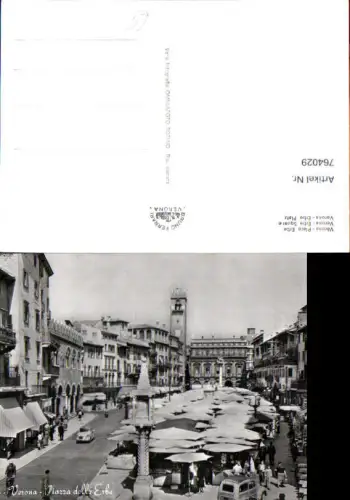 764029 Verona Piazza delle Erbe Provinz Verona Italy