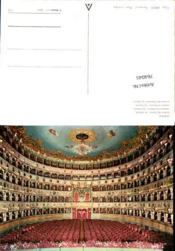 764045 Venedig Teatro La Fenice Venedig Italy