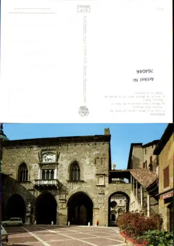 764046 Bergamo Palazzo della Ragione Provinz Bergamo Italy