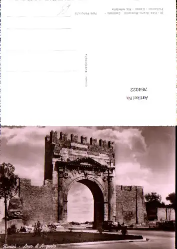 764022 Rimini Arco d'Augusto Provinz Rimini Italy