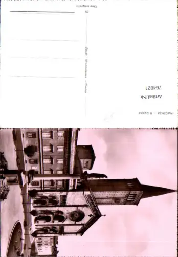 764021 Piacenza Il Duomo Provinz Piacenza Italy