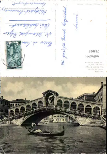 764034 Venezia Ponte di Rialto Venedig Italy