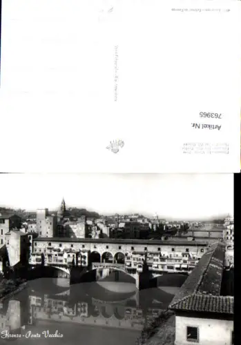 763965 Firenze Ponte Vecchio Florenz Italy