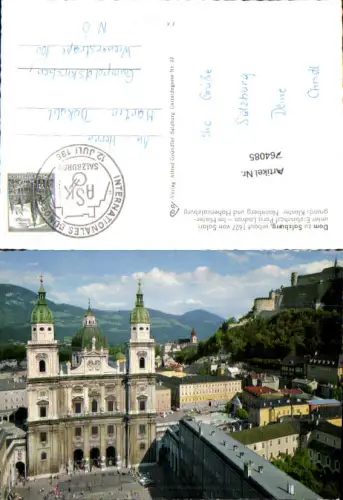 764085 Salzburg Kloster Nonnberg Hohensalzburg Bez. Salzburg (Stadt)