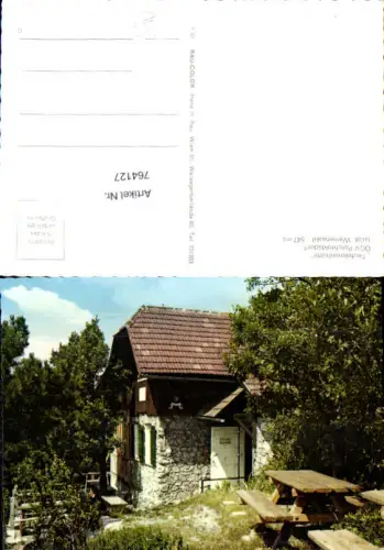 764127 Perchtoldsdorf Teufelsteinhütte Bez. Mödling Wienerwald