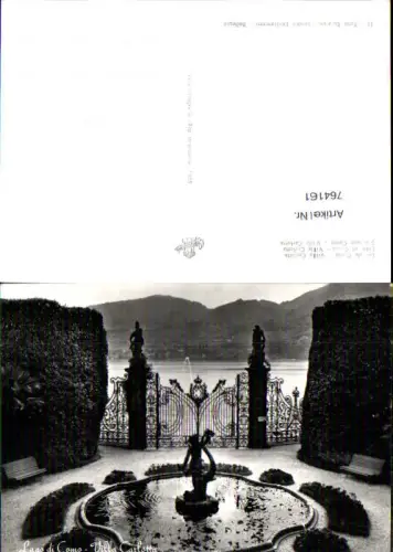 764161 Tremezzina Lago di Como - Villa Carlotta Provincia di Como Italy