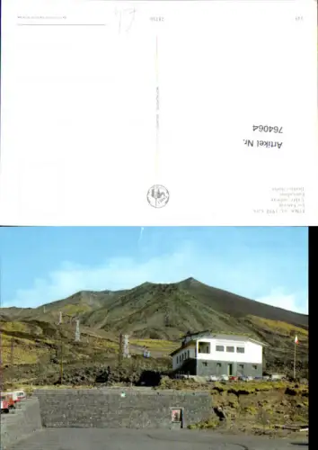 764064 Ätna Seilbahn Etna Vulkan Funivia Catania Italy