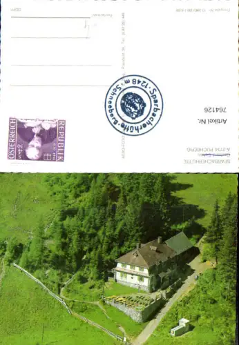 764126 Puchberg am Schneeberg Sparbacherhütte Bez. Neunkirchen