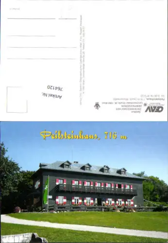 764120 Weißenbach an der Triesting Peilsteinhaus Bez. Baden