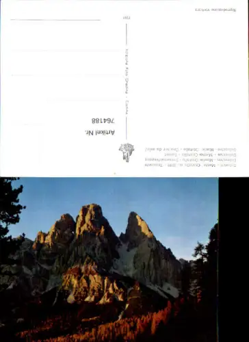 764188 Monte Cristallo Tramonto bei Cortina d'Ampezzo Provinz Belluno Italy