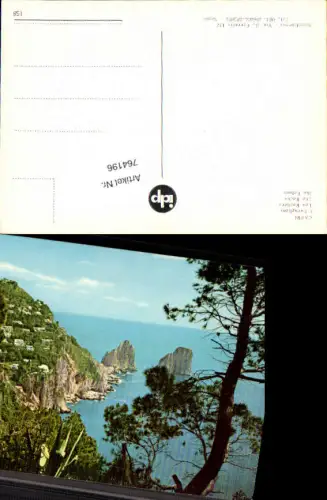 764196 Capri I Faraglioni Neapel Italy