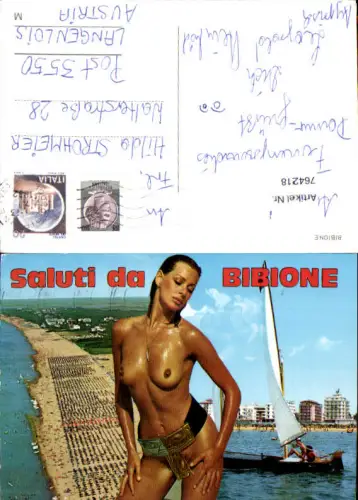 764218 Bibione Venezia Erotik Nude Bikini Frau Venedig Italy