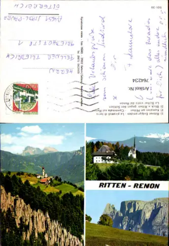 764234 Ritten Renon Kematen am Ritten Schlern Provinz Bozen Italy