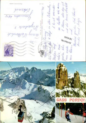 764245 Sass Pordoi Trentino Canazei Trient Italy Seilbahn