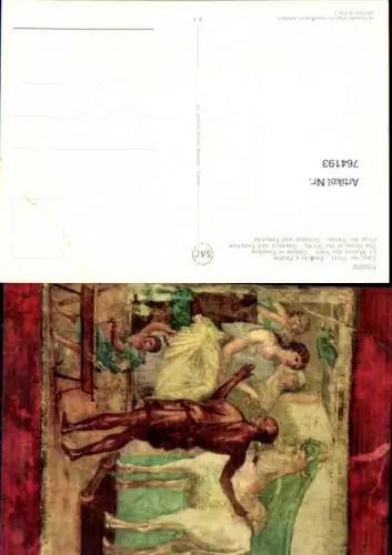 764193 Pompei Casa dei Vettii - Dedalo e Pasifae Neapel Italy