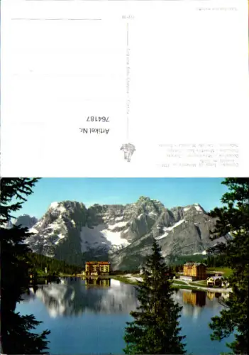 764187 Misurinasee Auronzo di Cadore Dolomiten Provinz Belluno Italy