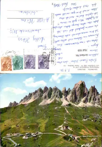 764169 Dolomiten Gardena Grödnerjoch Gröden Wolkenstein Provinz Südtirol Italy