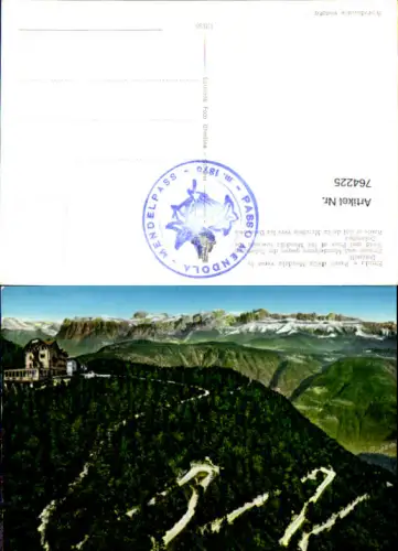 764225 Mendelpass Provinz Südtirol Italy Trentino Merano Meran