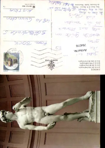 764216 Firenze David des Michelangelo Florenz Italy