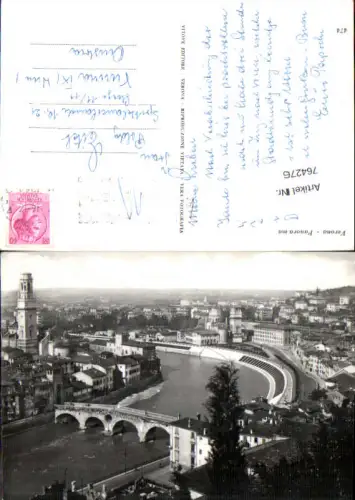 764276 Verona Panorama Provinz Verona Italy