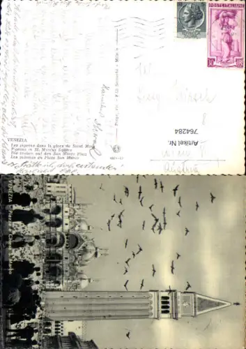 764284 Venezia Piazza e Chiesa S. Marco Venedig Italy