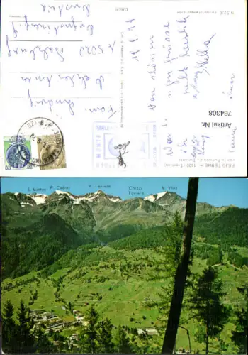 764308 Pejo Terme S. Matteo P. Cadini P. Taviela Crozzi Taviela Trient Italy