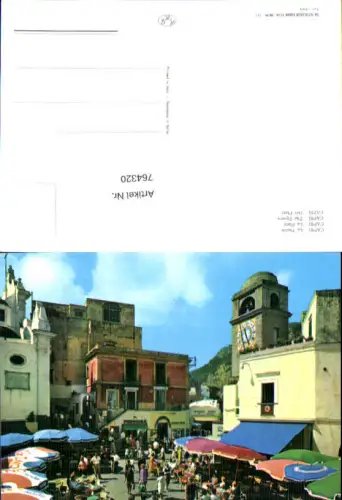 764320 Capri La Piazza Neapel Italy