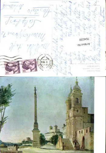 764330 Rom Trinità dei Monti Rom Italy