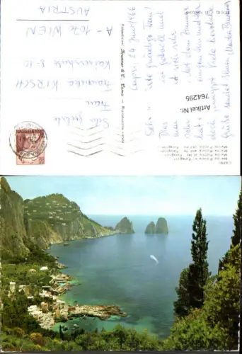 764295 Capri Marina Piccola e i Faraglioni Neapel Italy