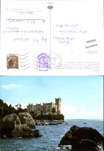 764300 Triest Schloss Miramare Provinz Trieste Italy