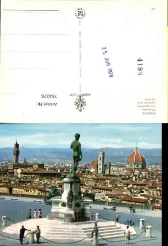 764376 Firenze Panorama Florenz Italy