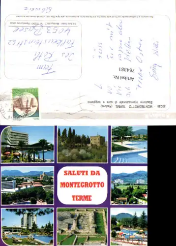 764381 Montegrotto Terme Padova Italy