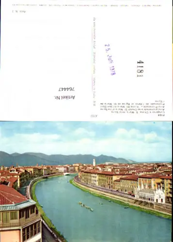 764447 Pisa Lungarno e Chiesa S. Maria della Spina Provinz Pisa Italy