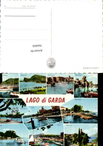 764456 Lago di Garda, Portese, Manerba, Desenzano, Sirmione, Bardolino, Lazise, Peschiera, Torri, Malcesine Provinzen Verona, Brescia und Trient Italy