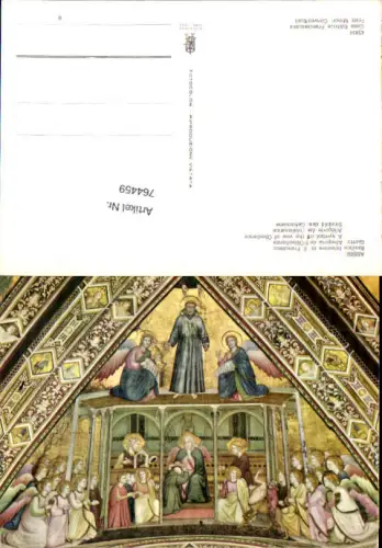 764459 Assisi Basilica Inferiore di S. Francesco, Giotto: Allegoria de l'Obbedienza Provinz Perugia Italy