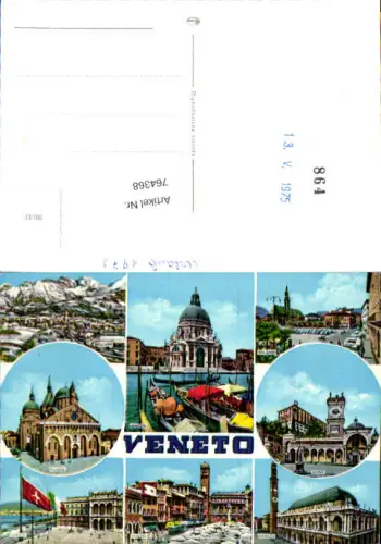 764368 Veneto Belluno, Padova, Venezia, Vicenza, Udine Italy
