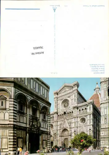 764455 Firenze Duomo e Battistero Florenz Italy