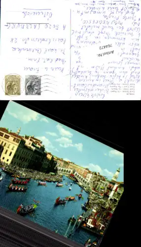 764472 Venedig Canal Grande - La Regata Venedig Italy