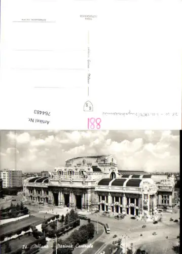 764483 Milano Stazione Centrale Mailand Italy