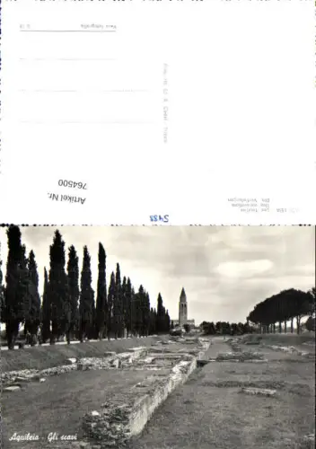 764500 Aquileia Gli scavi Provincia di Udine Italy